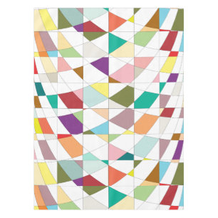 Abstract Colours Tapestry Tablecloth