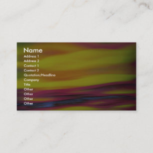 Abstract colours texture business card
