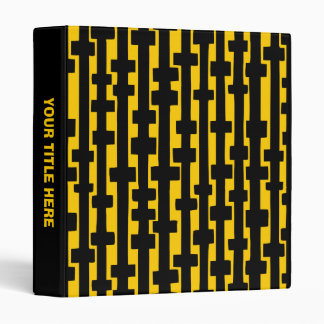 Abstract Columns (1in) Amber Binder