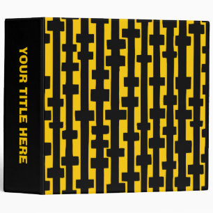 Abstract Columns (2in) Amber Binder