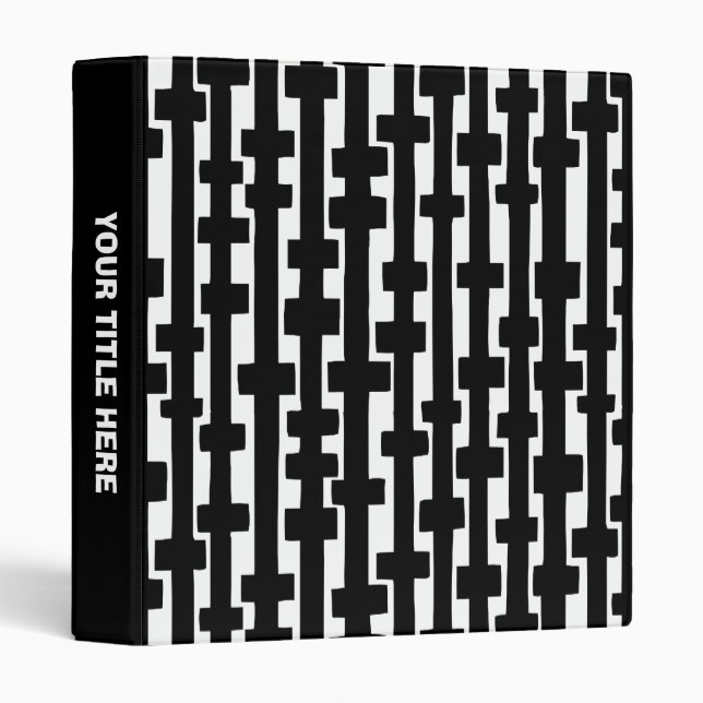 Abstract Columns Binder (Front/Spine)