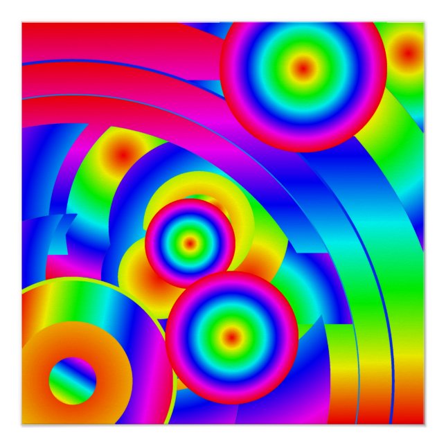 Abstract Comet Poster  (Front)