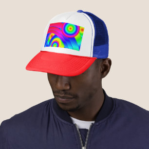 Abstract Comet Trucker Hat