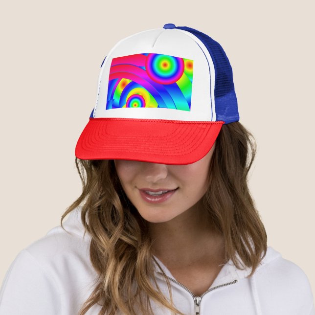 Abstract Comet Trucker Hat (In Situ)