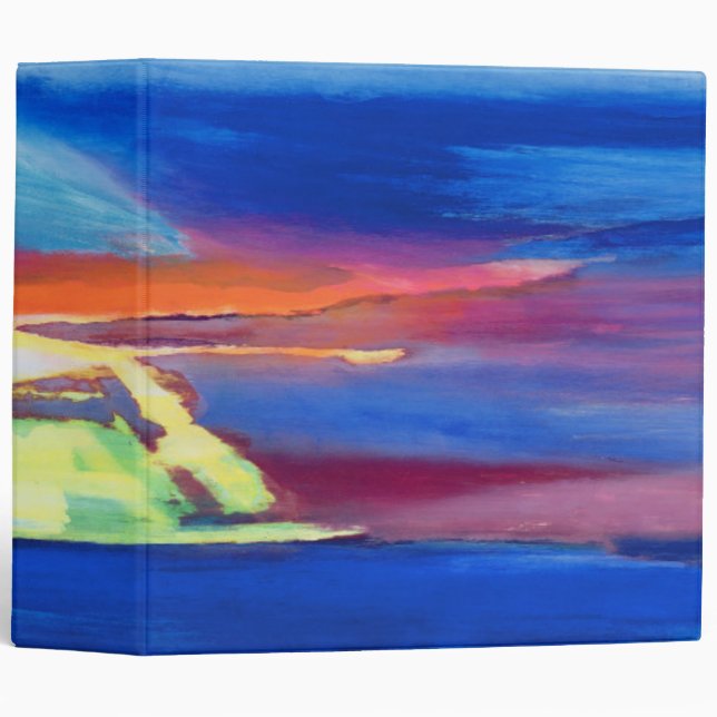 Abstract composition binder (Front/Spine)