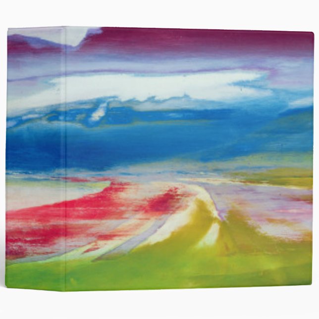 Abstract Composition Binder (Front/Spine)