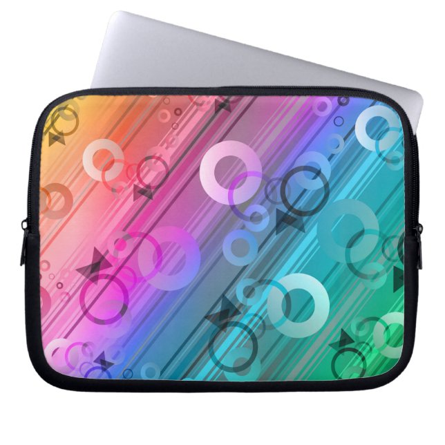 Abstract Composition Laptop Sleeve (Front)