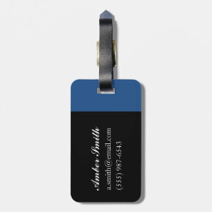 Abstract composition luggage tag