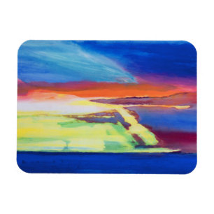 Abstract composition magnet