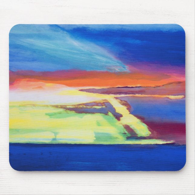 Abstract composition mouse pad (Front)