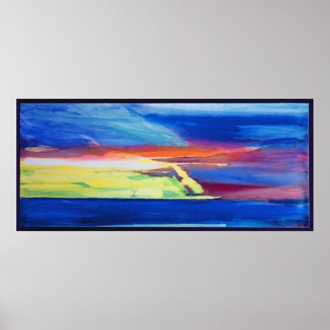 Abstract composition poster (Front)