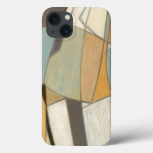Abstract Composition with Muted Colours iPhone 13 Case