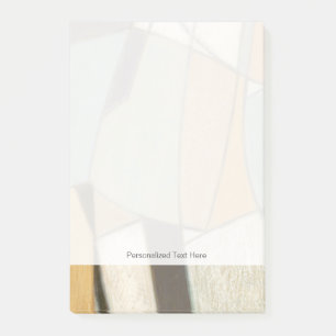Abstract Composition with Muted Colours Post-it Notes