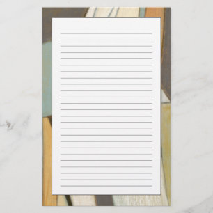 Abstract Composition with Muted Colours Stationery