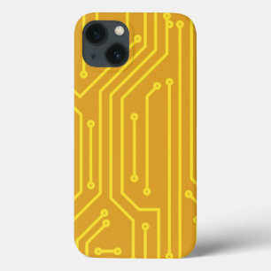 Abstract computer equipment iPhone 13 case