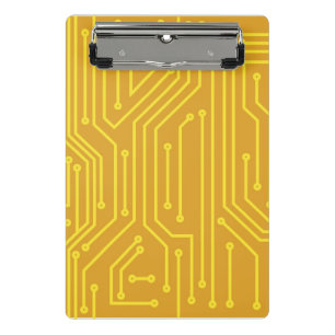 Abstract computer equipment mini clipboard