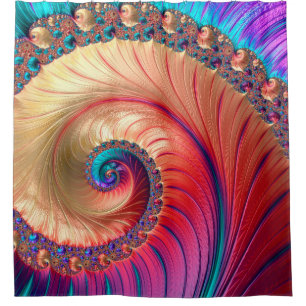 Abstract Computer generated Fractal design. A frac