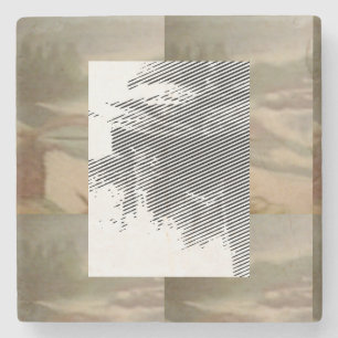 Abstract Concert  Stone Coaster