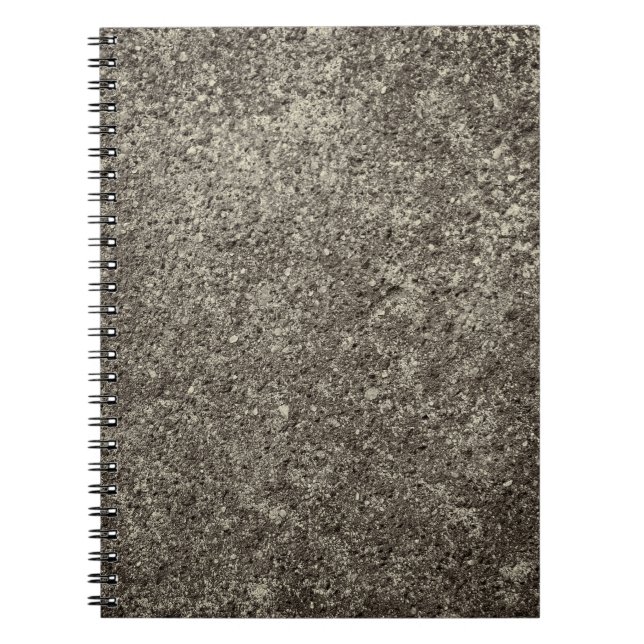 Abstract concrete texture notebook (Front)