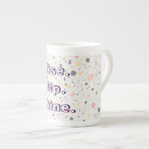 Abstract Confetti Mug – Modern High-Energy Pattern