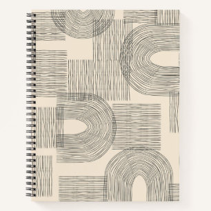 Abstract Contemporary Notebook