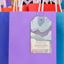 Abstract Contemporary Retirement Thank You Favour