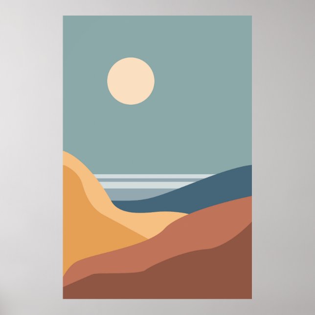 Abstract contemporary set poster (Front)