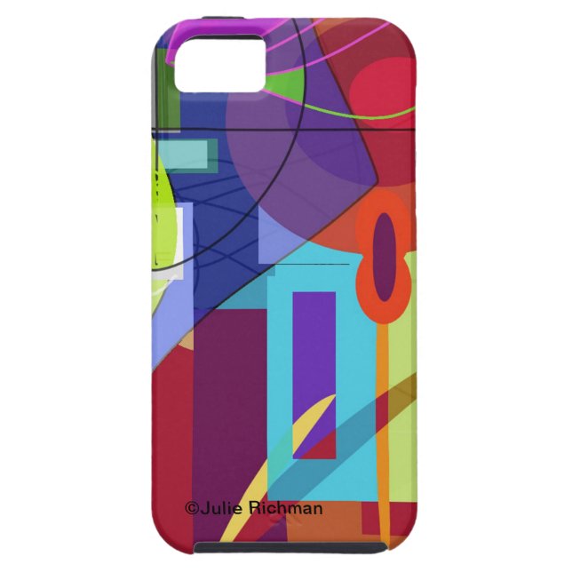 Abstract Contempory Art case For The iPhone 5 (Back)