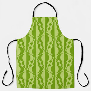 Abstract contrasting patterns. Flat,  simple geome Apron