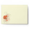 Abstract Coral and Lime Green Floral A7 Envelopes