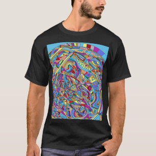 Abstract Coral Sea T-Shirt