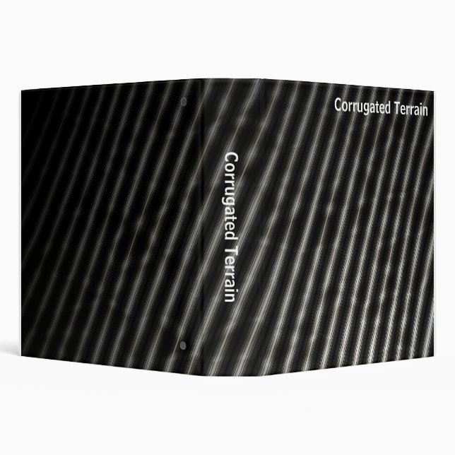 Abstract - Corrugated Terrain (1.5in) Binder (Background)
