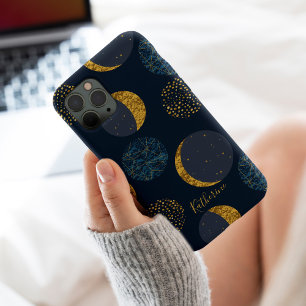 Abstract Cosmic Pattern Personalized iPhone 15 Pro Case