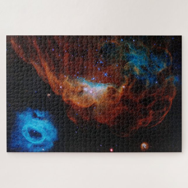 Abstract Cosmic Reef Celestial Photo Jigsaw Puzzle (Horizontal)