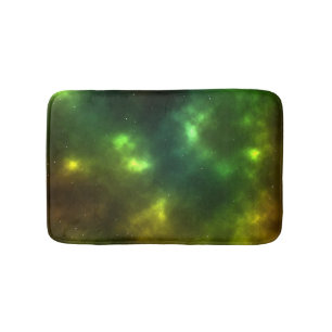 Abstract Cosmic Space Constellations Design Bath Mat