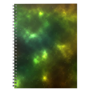 Abstract Cosmic Space Constellations Design Notebook