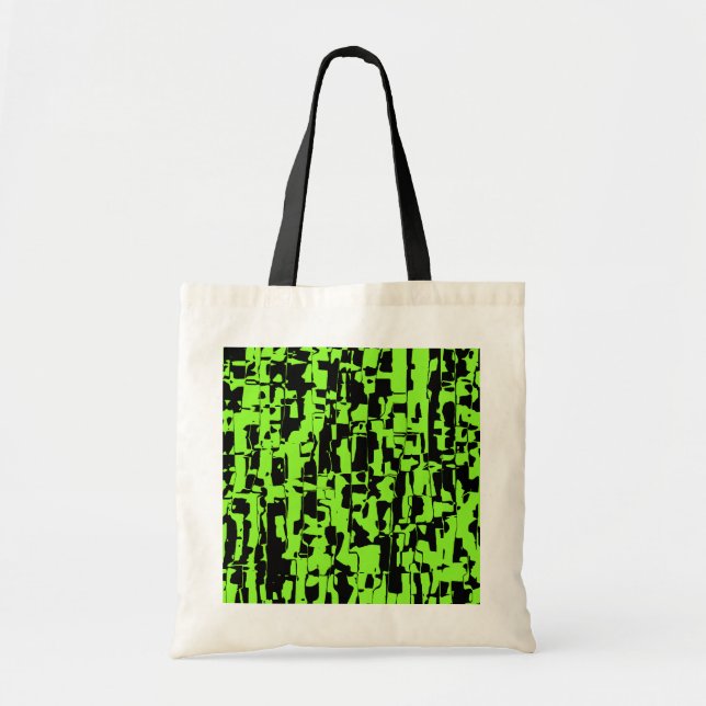 Abstract Crackle Tote Bag (Front)