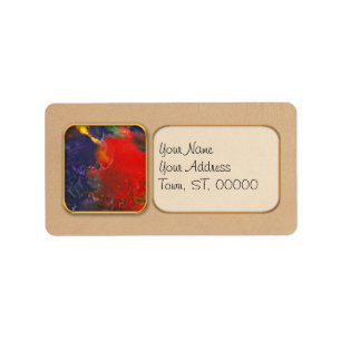 Abstract - Crayon - Andromeda Label