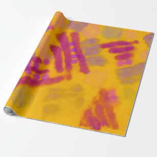 Abstract creative drawing. Autumn Colour backgroun Wrapping Paper