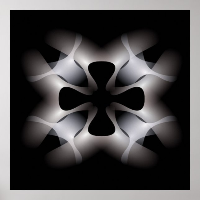 ABSTRACT CROSS POSTER (Front)