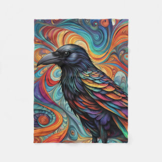 ABSTRACT CROW BLANKET