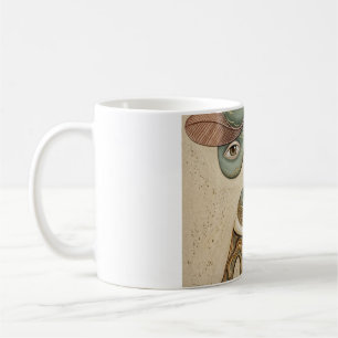 Abstract Cubist Surreal Ceramic coffee Mug