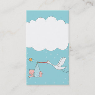 abstract cute lovely fun business card template