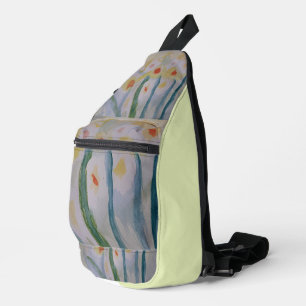 Abstract Daffodils Sling Bag