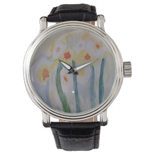 Abstract Daffodils Watch
