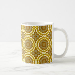 Abstract Daisies Coffee Mug