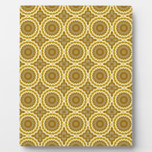 Abstract Daisies Plaque