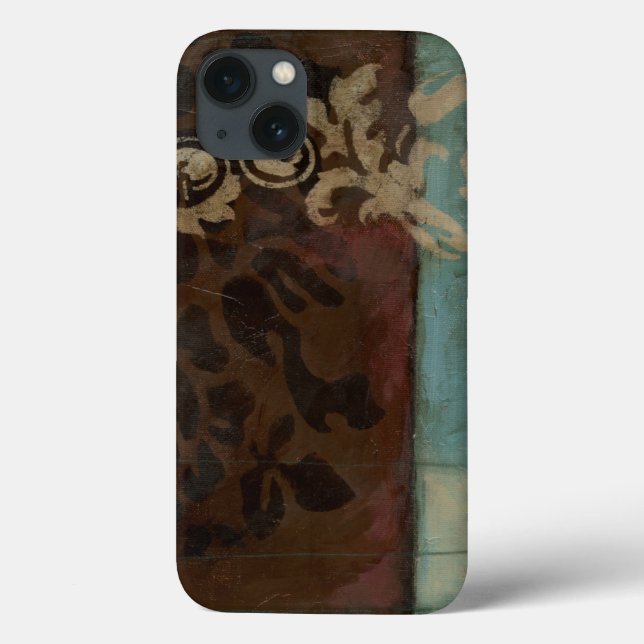 Abstract Damask Tapestry by Jennifer Goldberger Case-Mate iPhone Case (Back)
