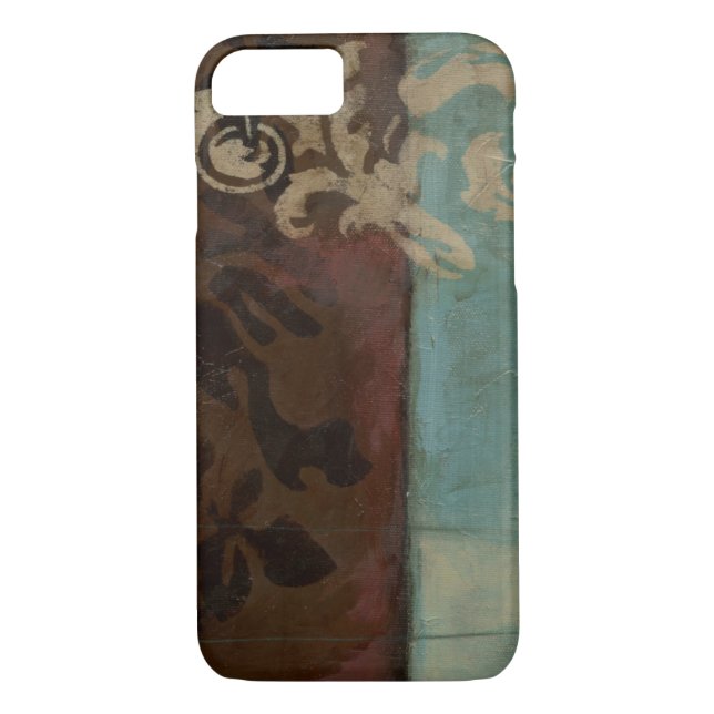 Abstract Damask Tapestry by Jennifer Goldberger Case-Mate iPhone Case (Back)