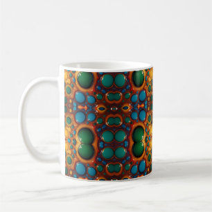 Abstract Dance of Oil on Water Coffee Mug